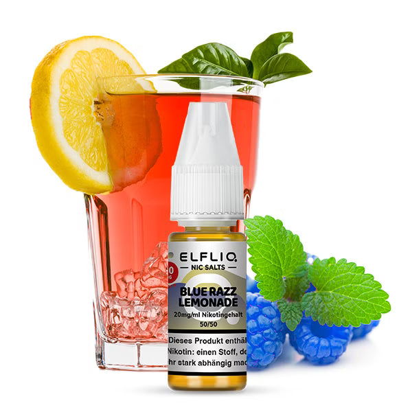 Elf Bar Elfliq 10ml - Blue Razz Lemonade  - 20mg Nikotin - Nikotinsalz