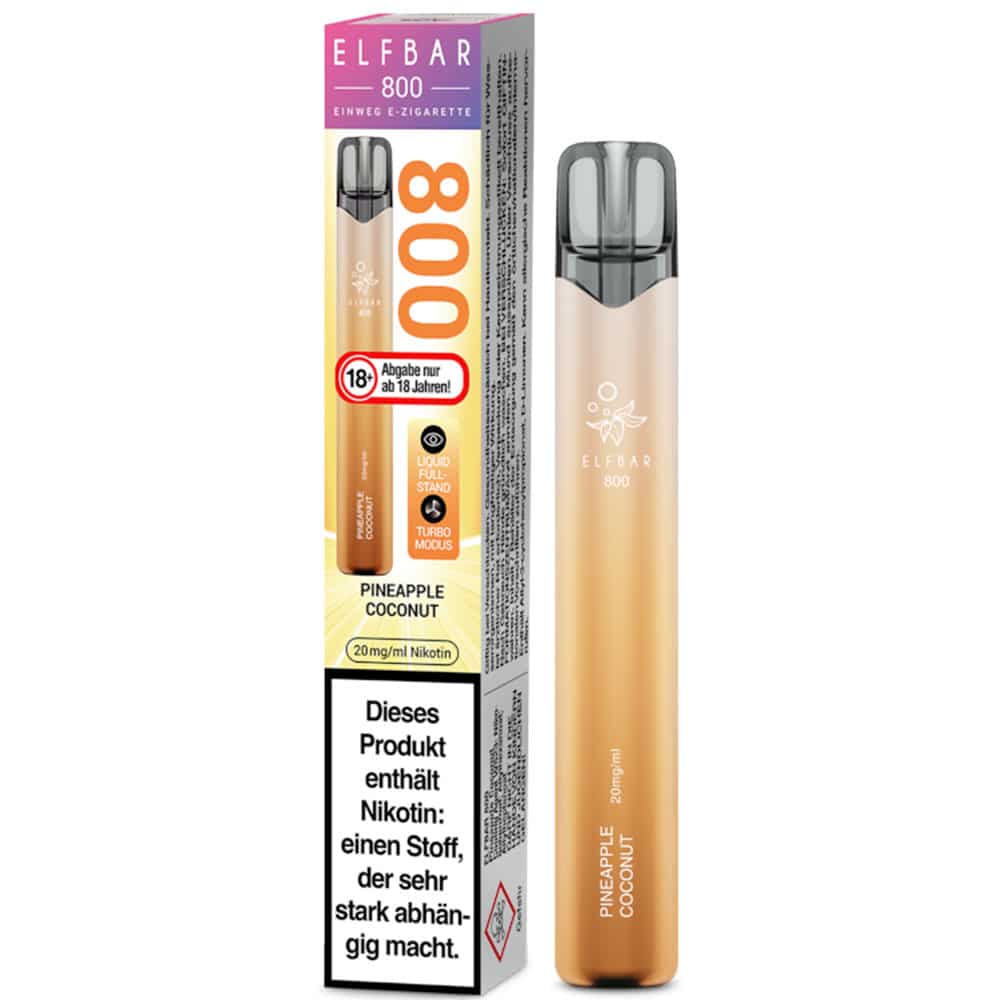 ELFBAR 800 - Pineapple Coconut