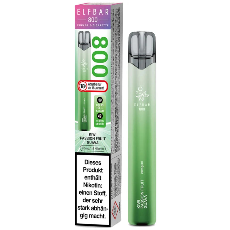 ELFBAR 800 - Kiwi Passion Friut Guava